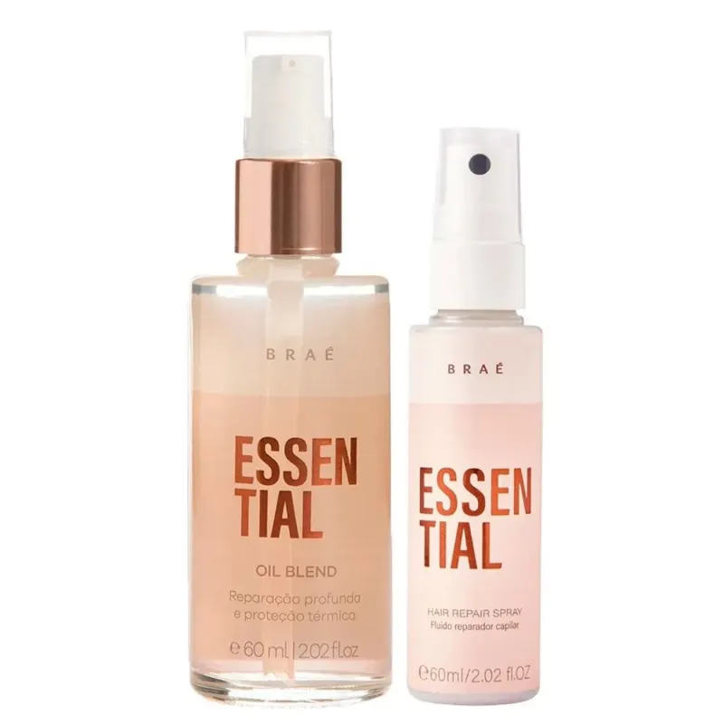 Kit Braé Essential - Fluído 60ml + Óleo 60ml
