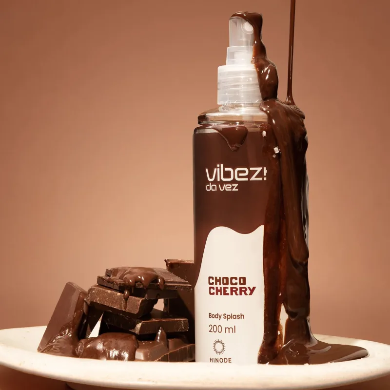 Kit 3 Body Splashes Vibez da Vez! Choco Cherry