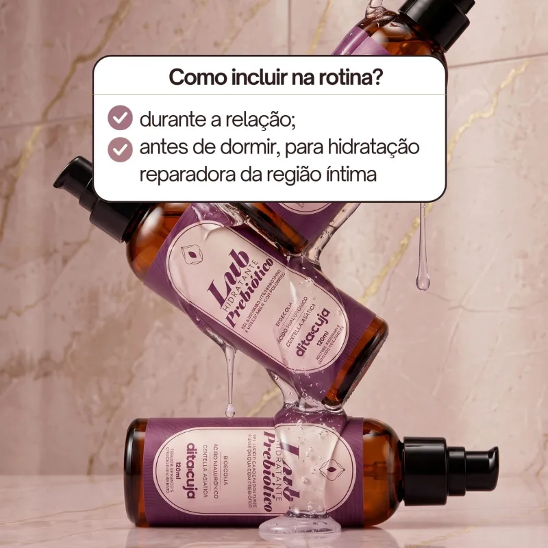 Kit Queridinhos Dita Cuja, Lub, Duo Revita e Sérum Íntimo