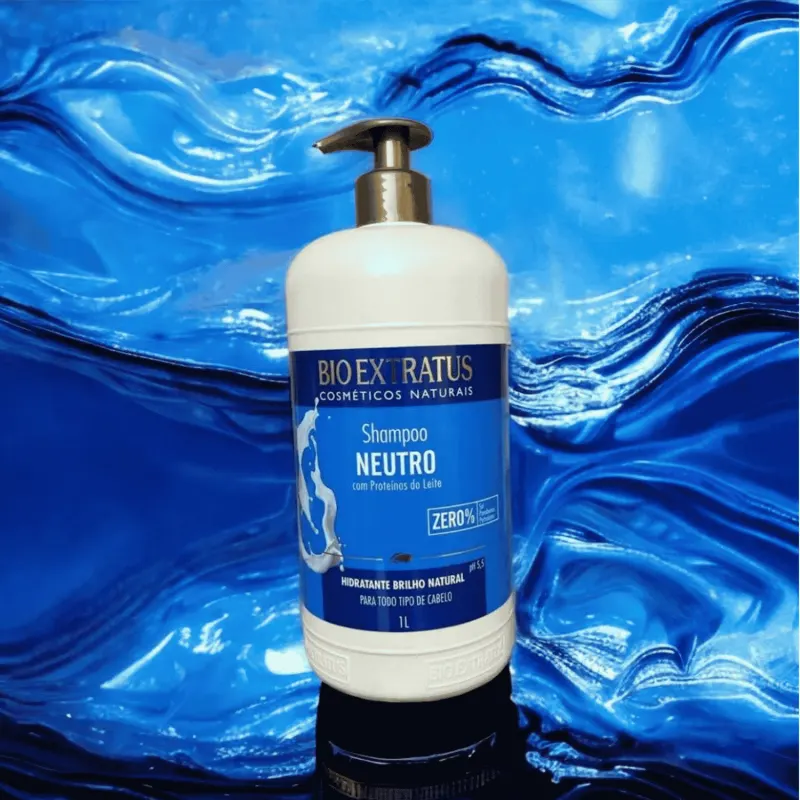Kit Bio Extratus Neutro Hidratação Shampoo 1L Máscara 1kg