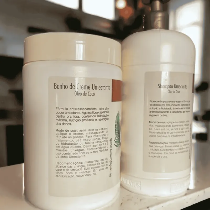 Kit Bio Extratus Umectante Coco Hidratação Shampoo Máscara