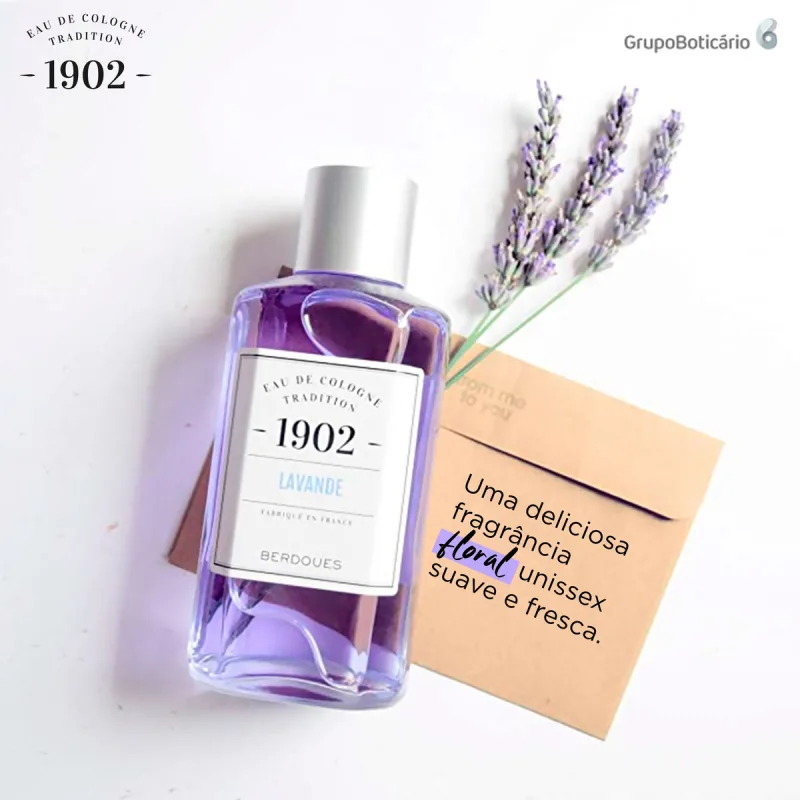 Lavande 1902 Tradition Eau de Cologne - Perfume Unissex 480ml