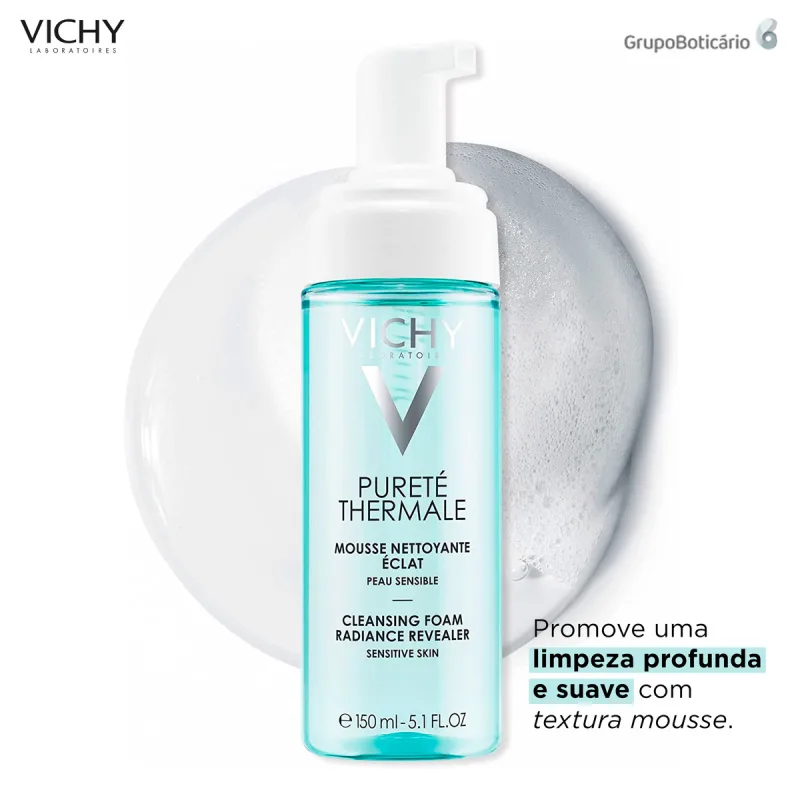 Vichy Pureté Thermale - Espuma de Limpeza Facial 150ml
