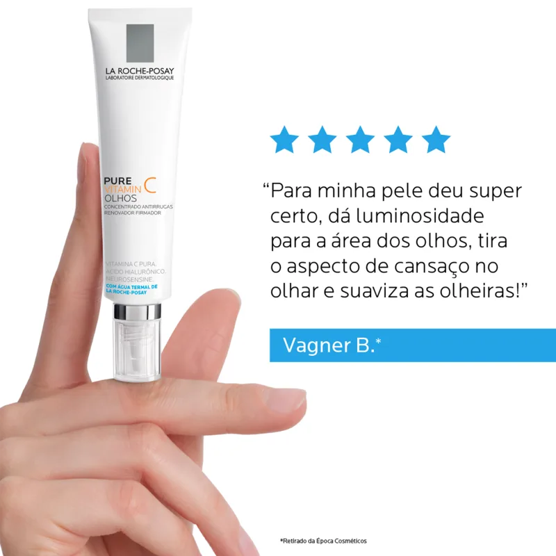 La Roche-Posay Redermic Hyalu C - Redutor de Linhas para Área dos Olhos 15ml