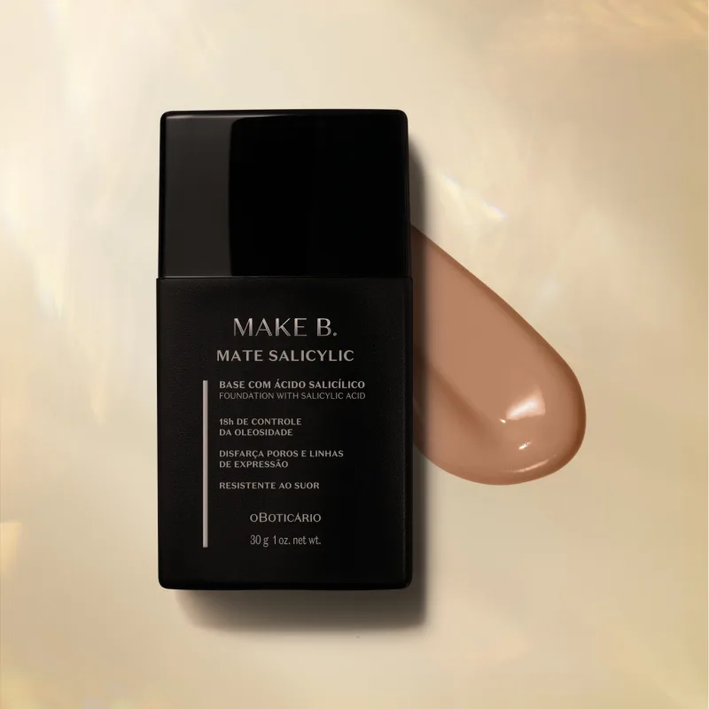 Base Líquida Cor 180 Make B. Mate Salicylic 30g