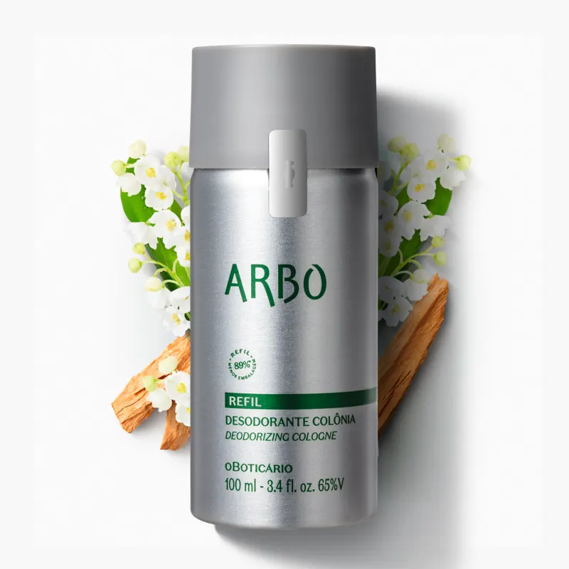 Refil Arbo Desodorante Colônia 100ml