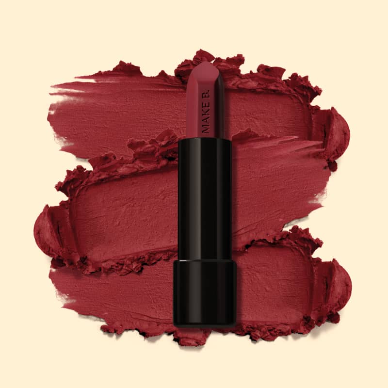 Batom Mate Vermelho Red Supreme Make B. 4g