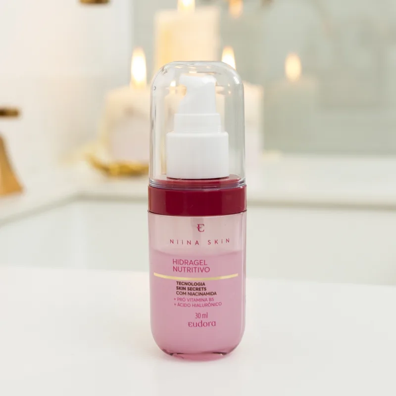 Combo Niina Skin: Hidragel Nutritivo 30ml + Demaquilante 100ml