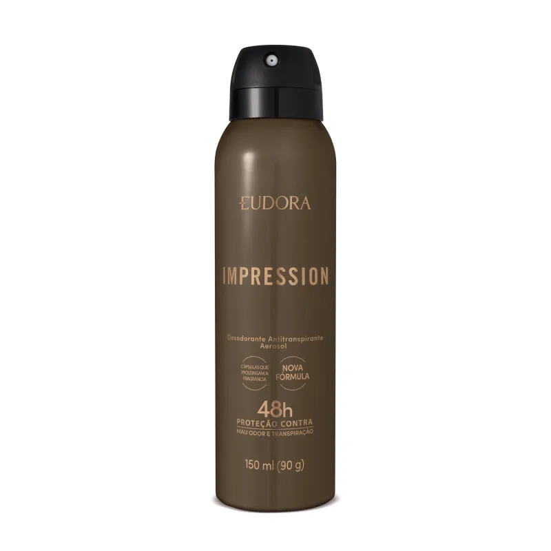 Desodorante Antitranspirante Aerossol Impression 150ml/90g