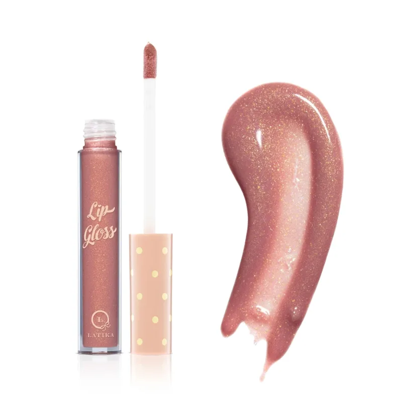 Kit 4 Gloss Labial Latika Lip Brilho Hidratante Efeito Molhado Cor 14,15,51 e 52