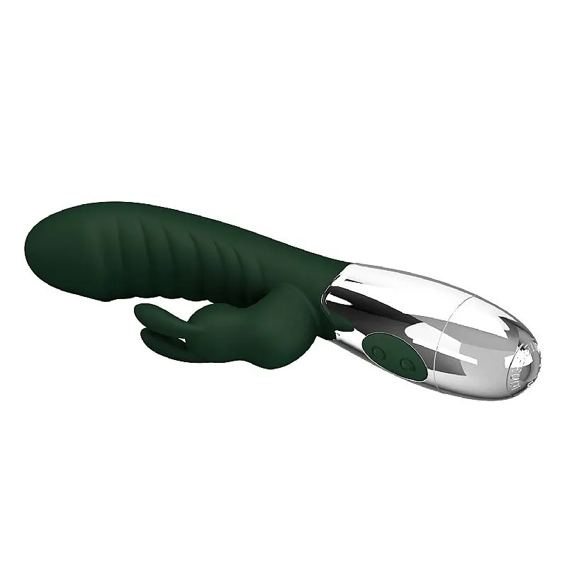 Vibrador de Ponto G e Clitóris com 30 Modos de Vibração Naughty Bunny Pretty Love
