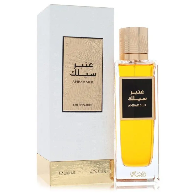 Perfume Rasasi Amber Silk 200 ML Eau De Parfum Spray Masculino