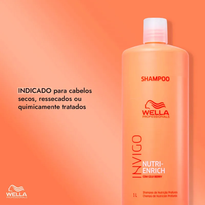 Kit Wella Professionals Invigo Nutri-Enrich - Tratamento e Nutrição (6 produtos)