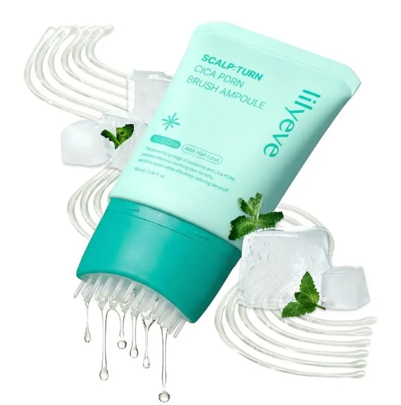 Lilyeve Scalp Turn Ciica PDRN Brush Ampoule 100ml - Cabelos