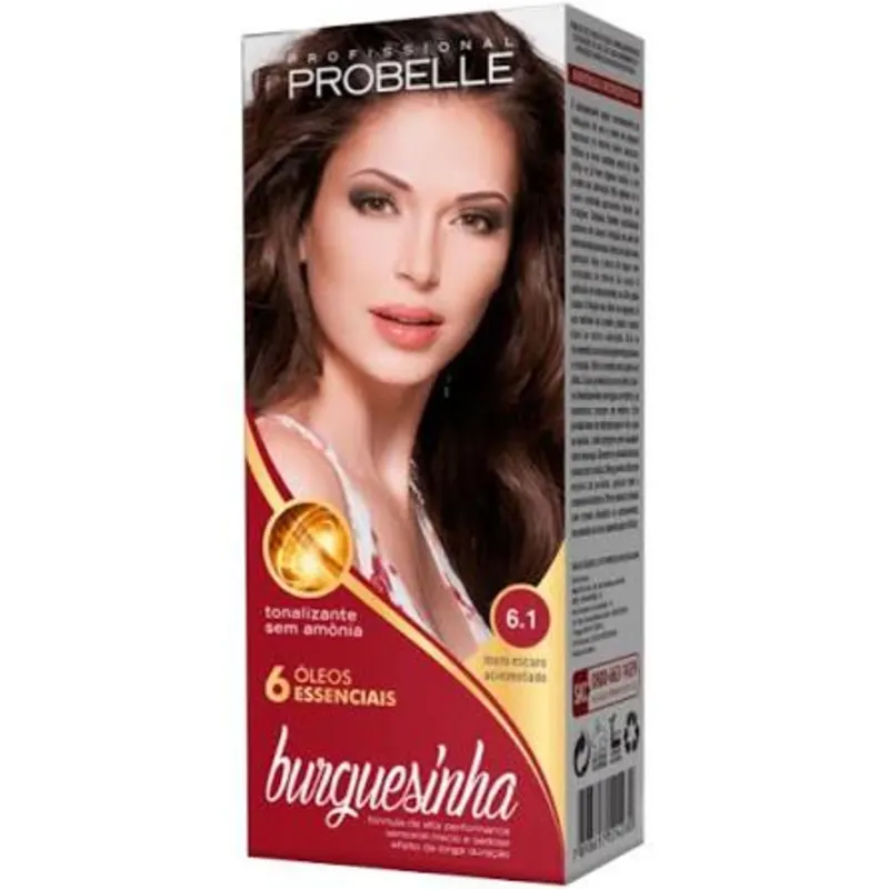 TINTURA BURGUESINHA SEM AMÔNIA TOM: 5.74 - CHOCOLATE ACOBREADO