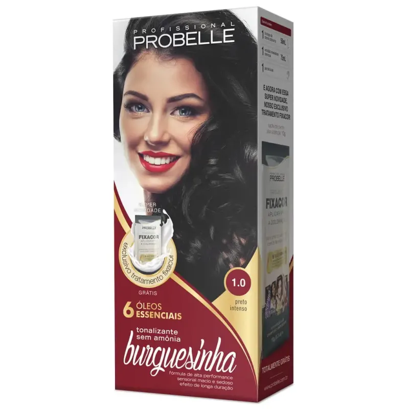 TINTURA BURGUESINHA SEM AMÔNIA TOM: 5.74 - CHOCOLATE ACOBREADO