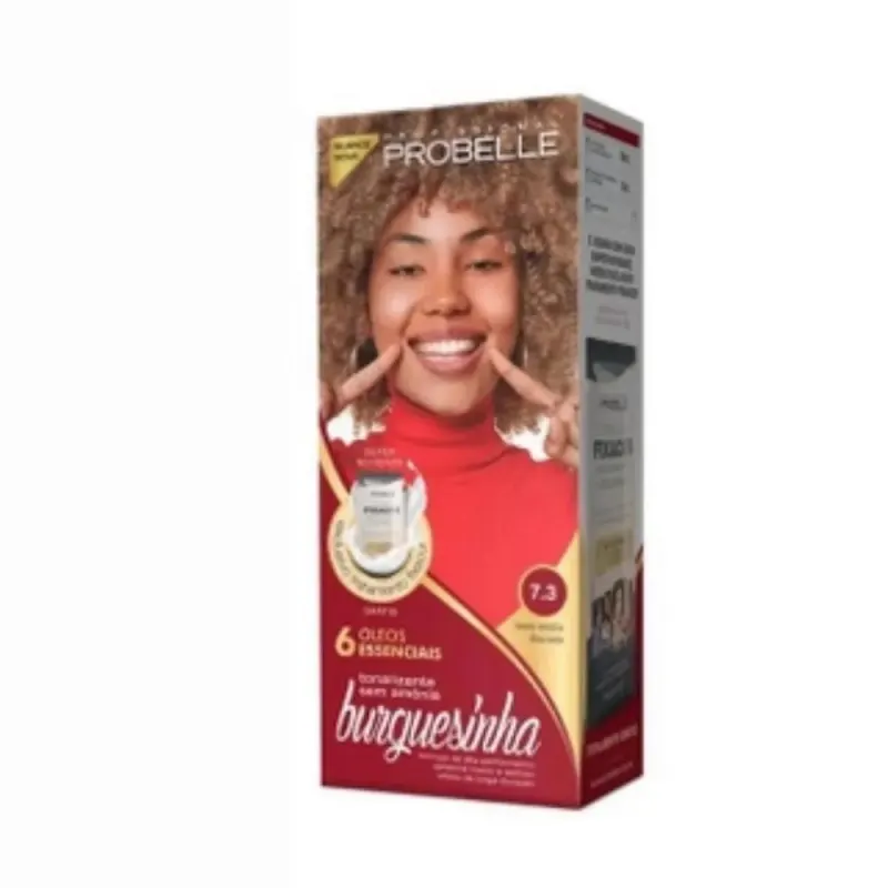 TINTURA BURGUESINHA SEM AMÔNIA TOM: 5.74 - CHOCOLATE ACOBREADO
