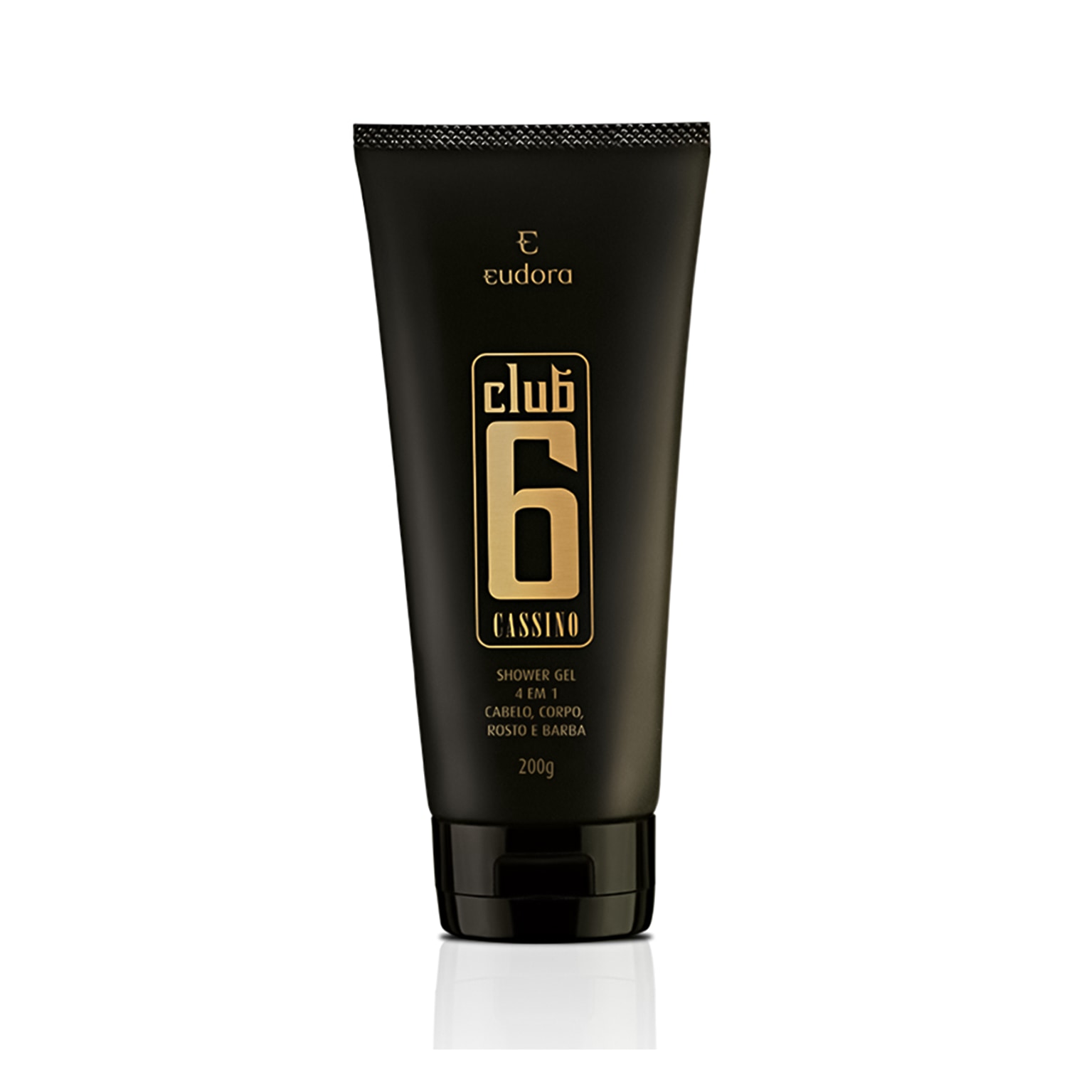 Club 6 Cassino Shower Gel 4 em 1 200ml