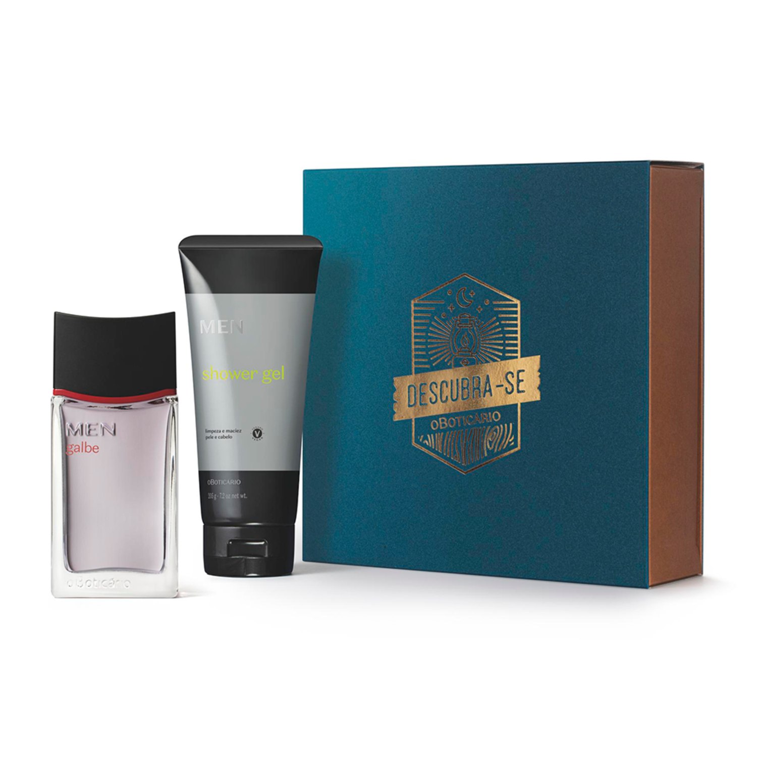 Kit Presente MEN Galbe: Desodorante Colônia 100ml + Shower Gel 3 em 1 205g