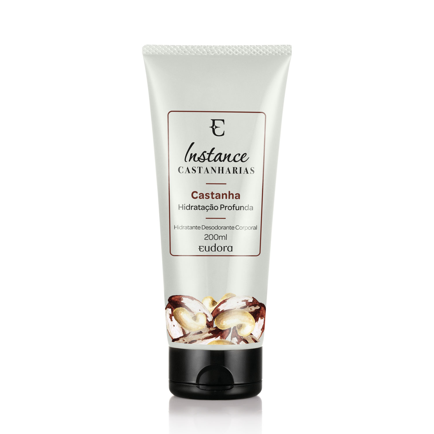 Loção Hidratante Desodorante Corporal Instance Castanha 200ml
