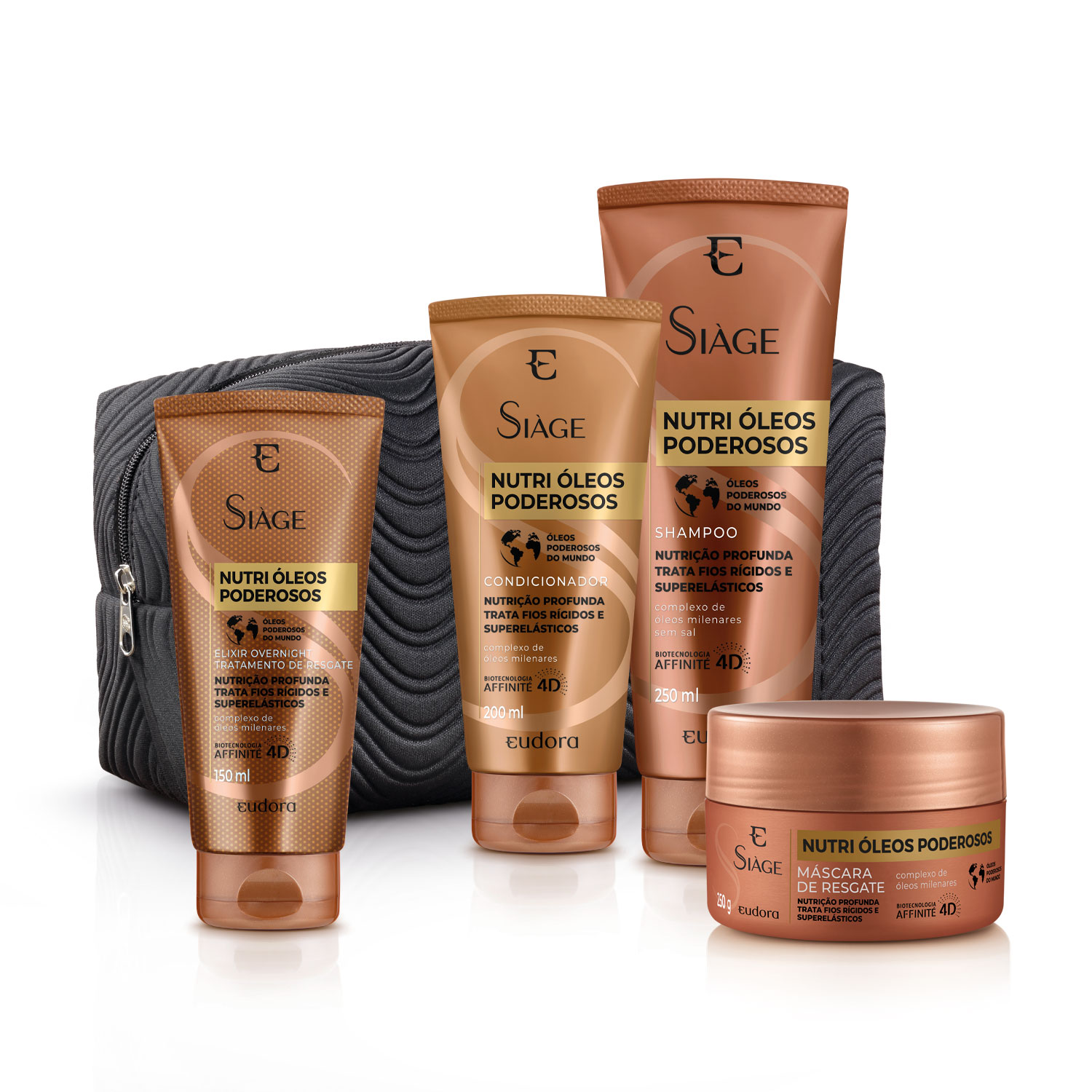 Kit Siàge Nutri Óleos Poderosos (com Nécessaire)