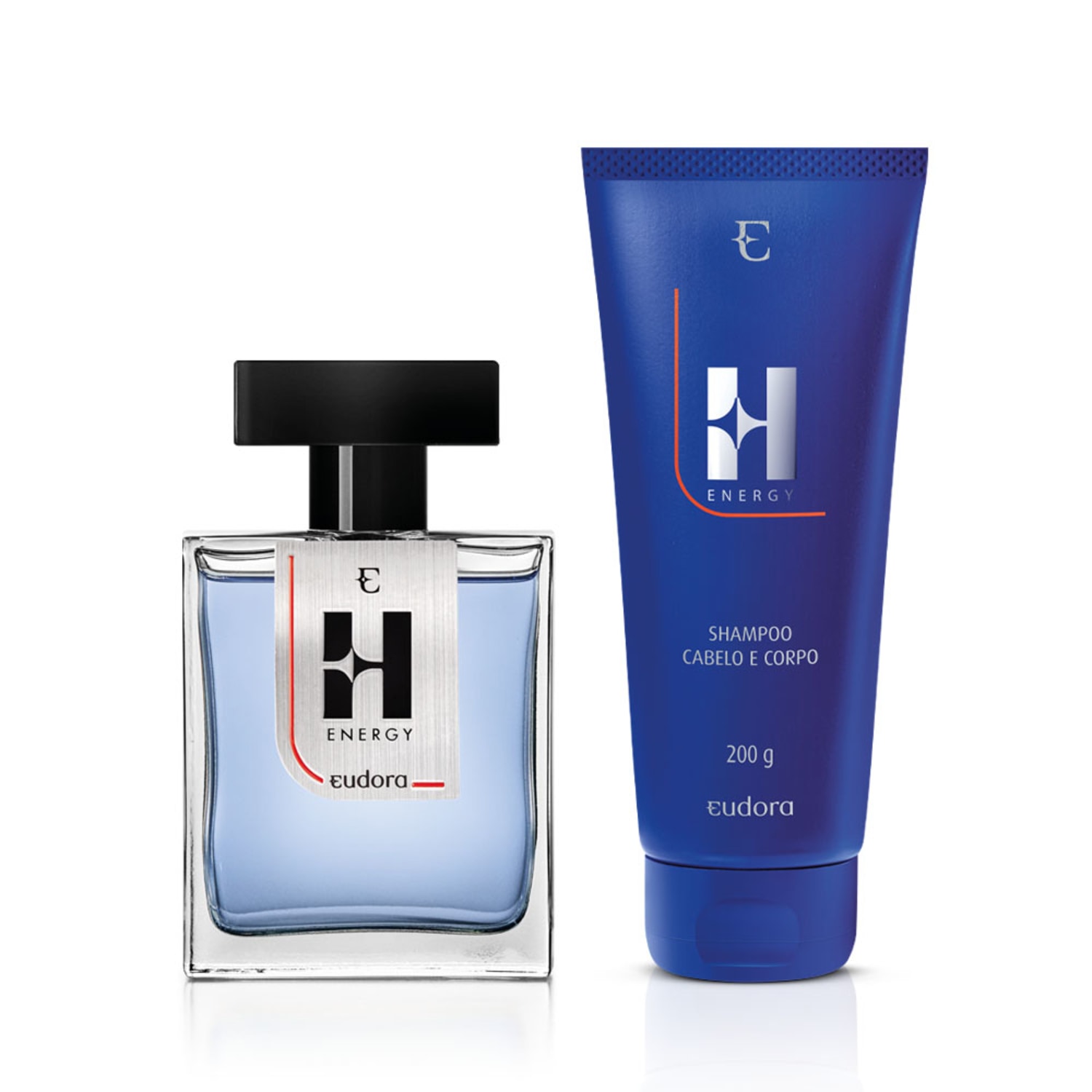Combo Eudora H Energy: Desodorante Colônia + Shampoo