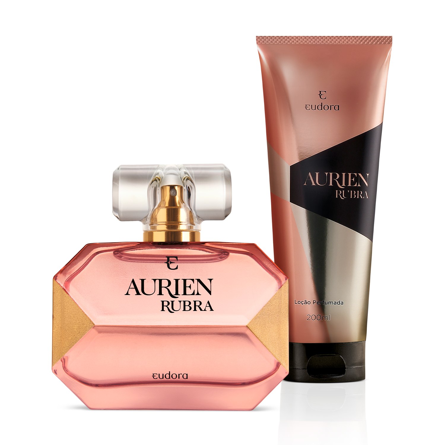 Combo Aurien Rubra: Desodorante Colônia 100ml + Loção Hidratante Desodorante 200ml