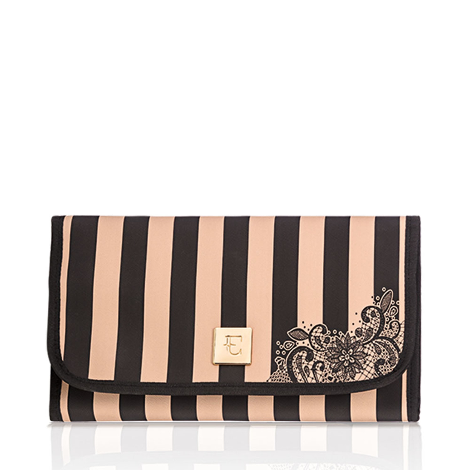 Organizador de Viagem Listra e Renda Eudora