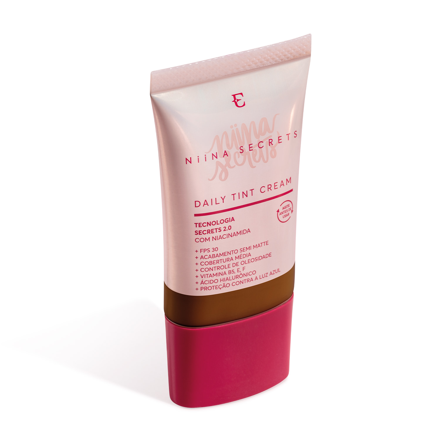 Base Líquida Cor 95 Daily Tint Cream Niina Secrets 25ml