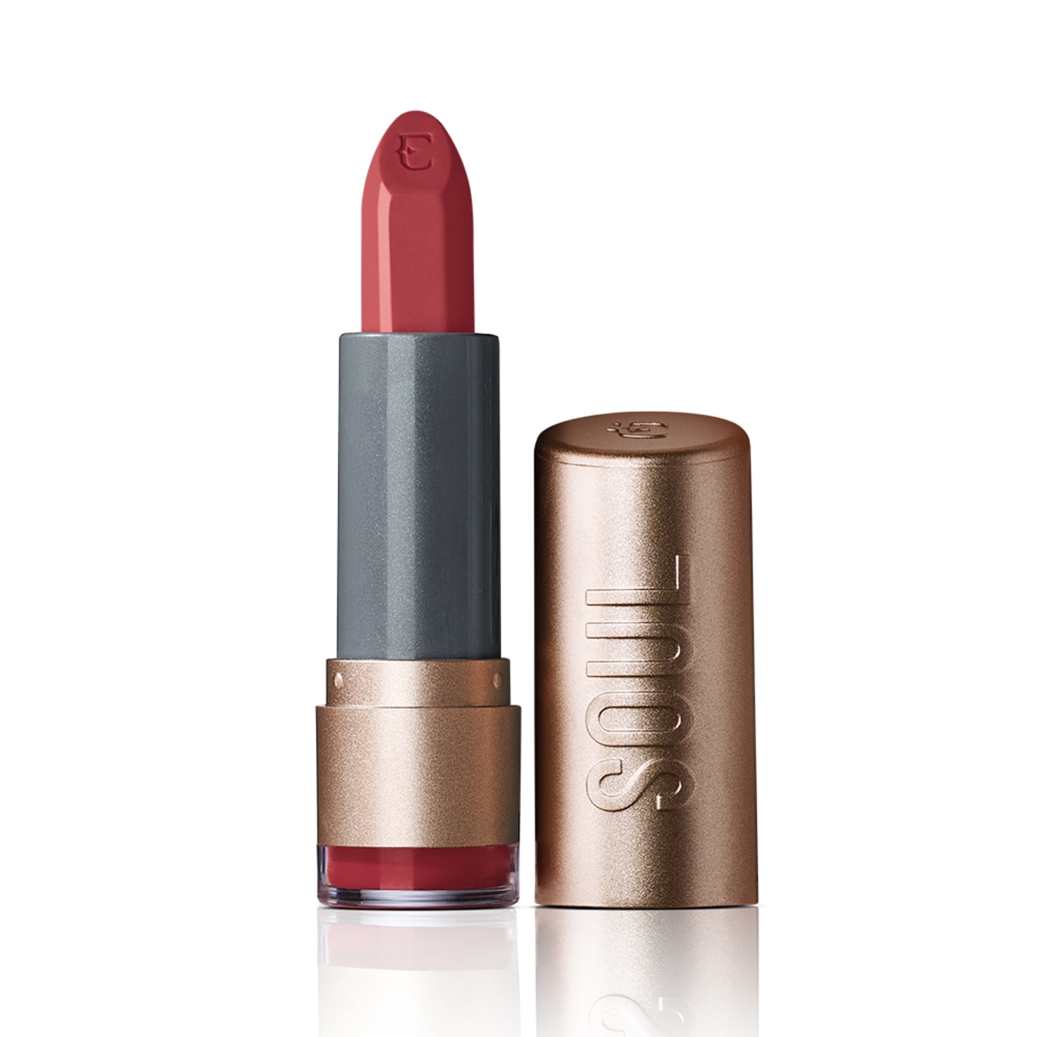 Batom Soul Kiss Me Hidratante Rosa Atitude 3,7g — R$ 24,99 em Eudora br