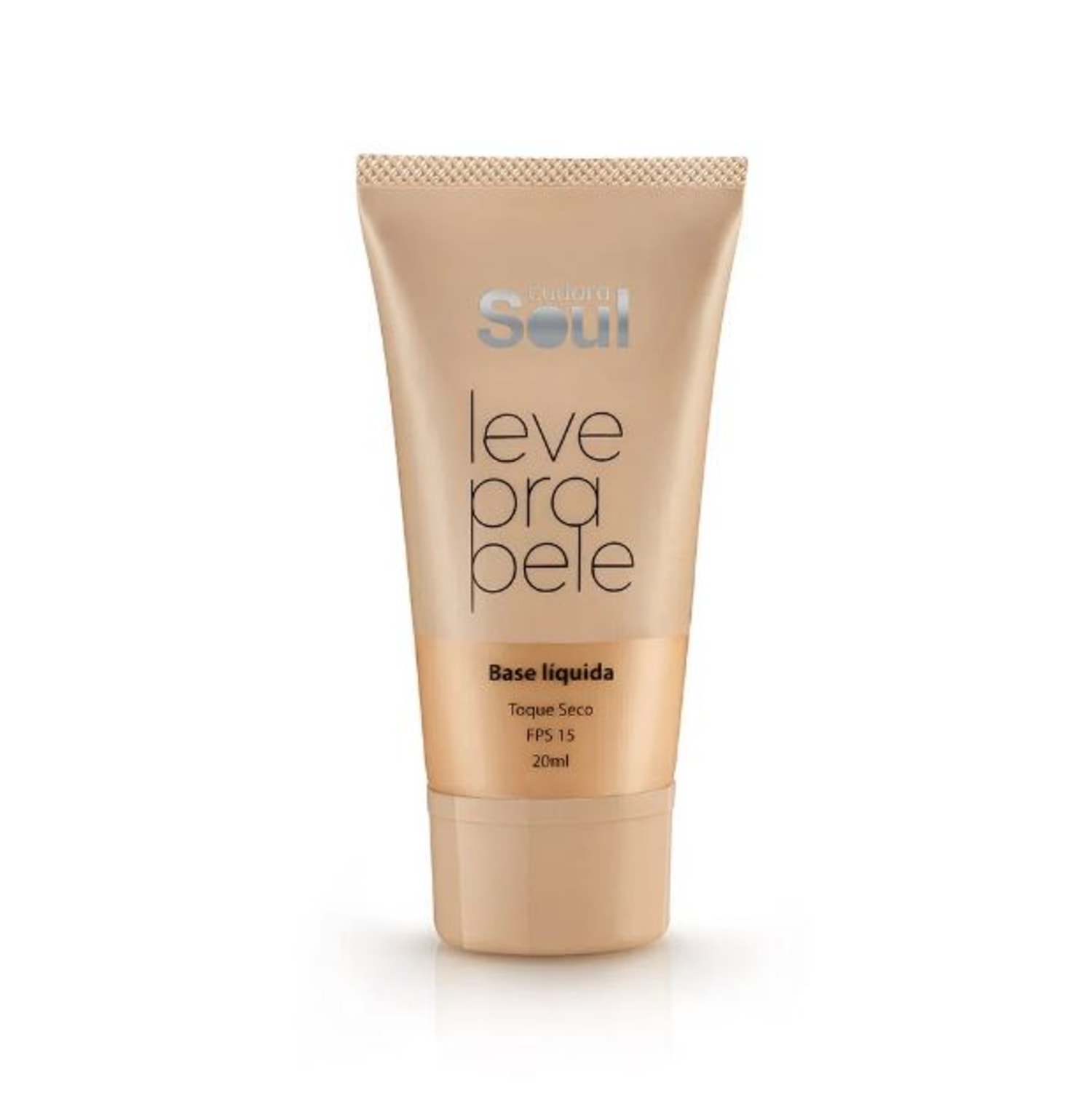 Base Líquida Soul Leve Pra Pele Bege Escuro 2 20ml