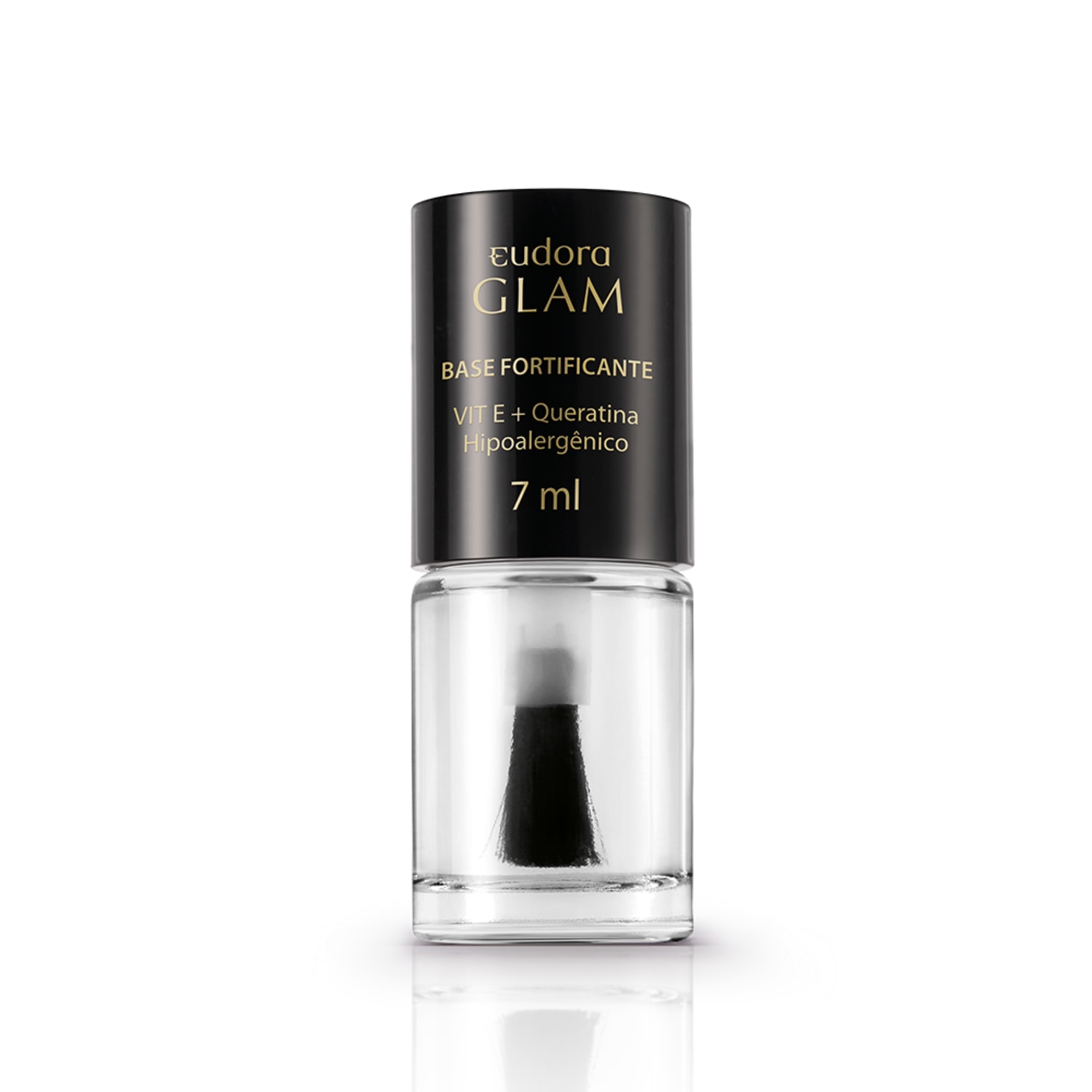 Base Fortificante Com Tratamento para Unhas Glam, 7 ml