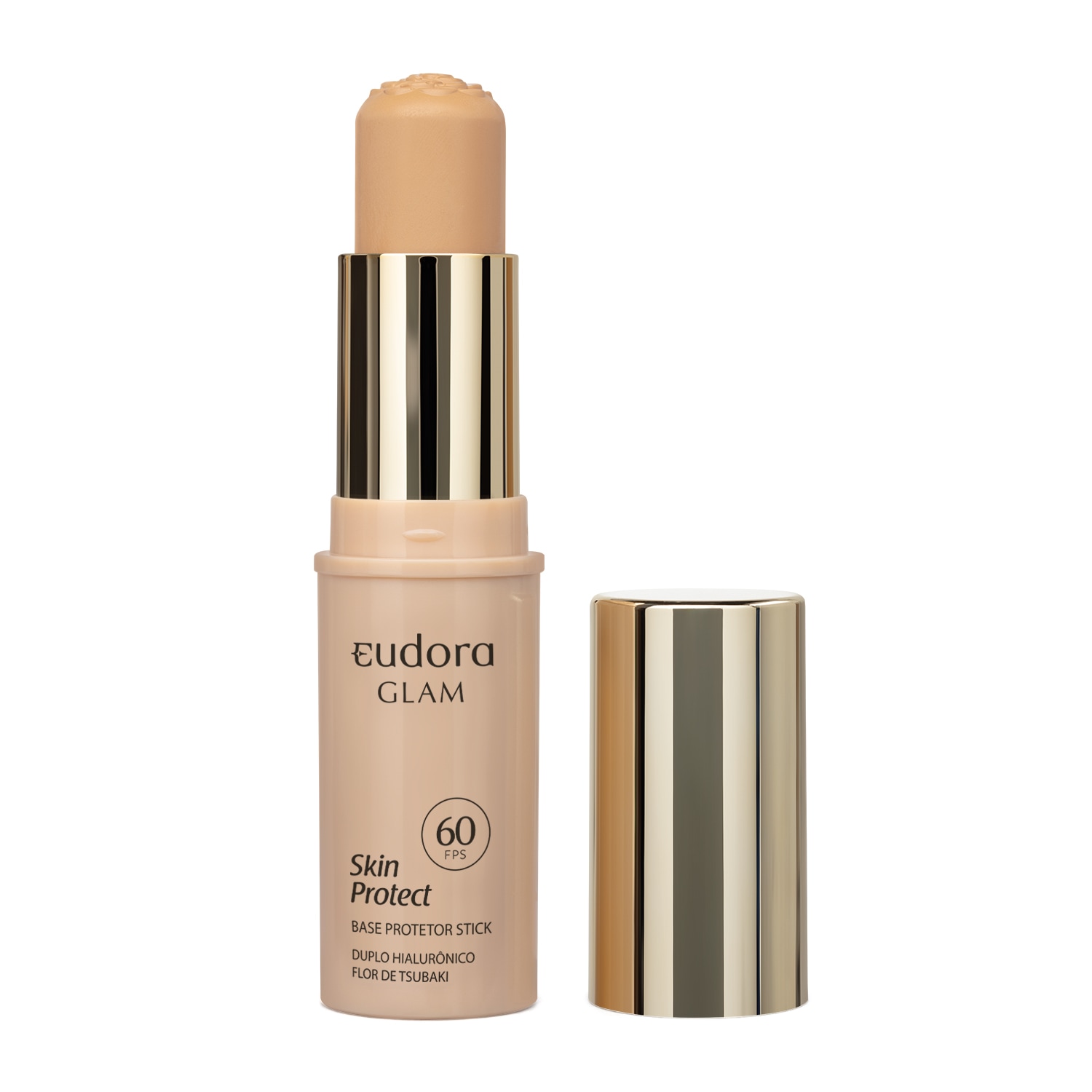 Base Protetor Stick Eudora Glam Skin Protect Cor 25 8, 2g