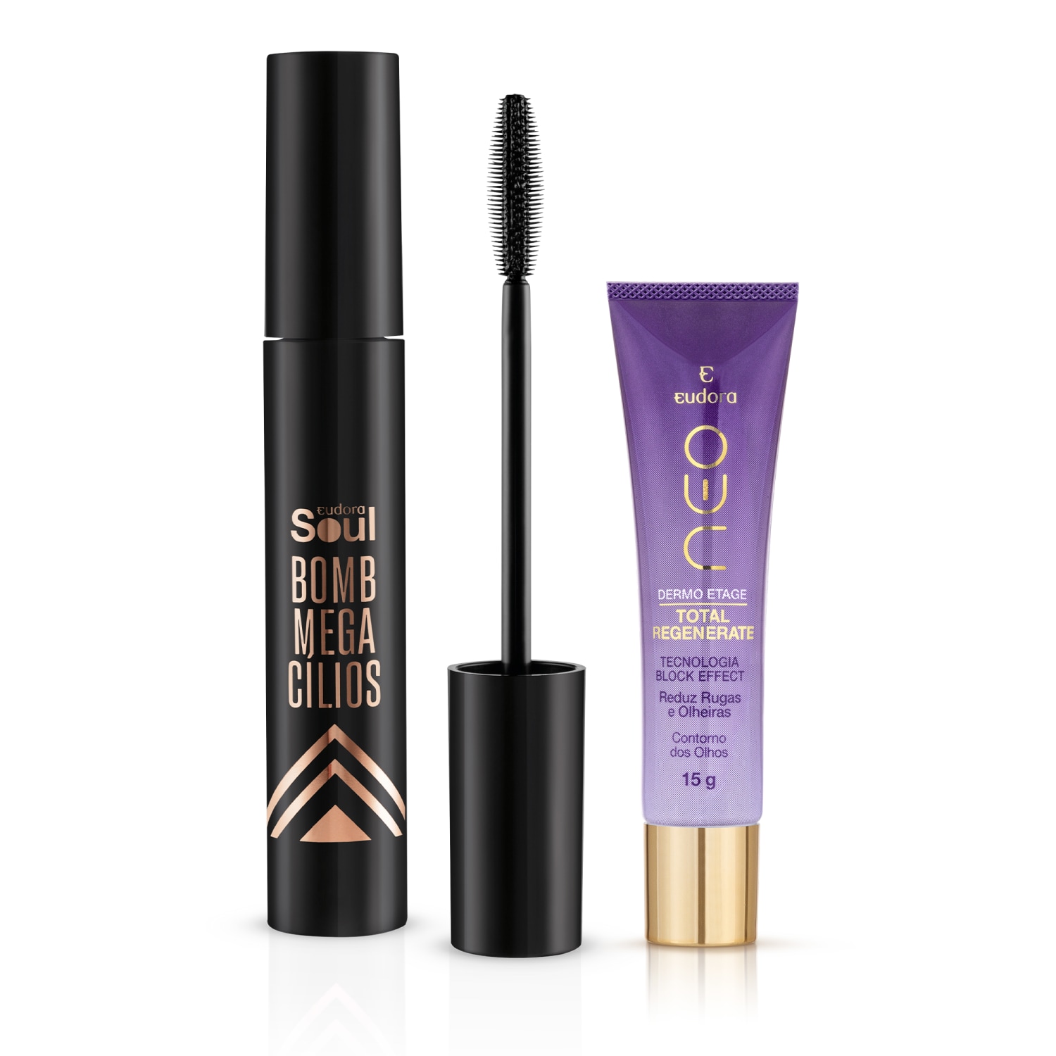 Kit Máscara Para Cílios Bomb Alongamento + Neo Dermo Contorno dos Olhos