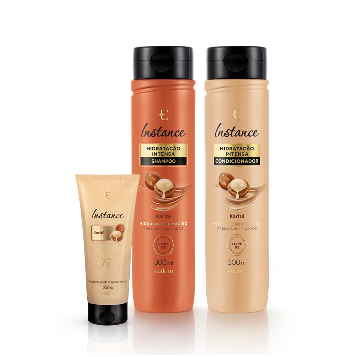 Kit Cabelos + Corpo Instance Karité