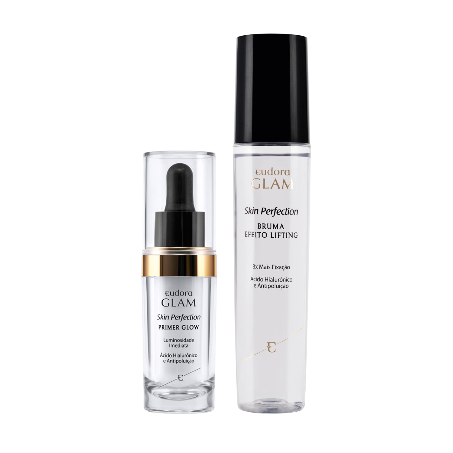 Kit Skin Perfection Primer Glow + Bruma Fixadora
