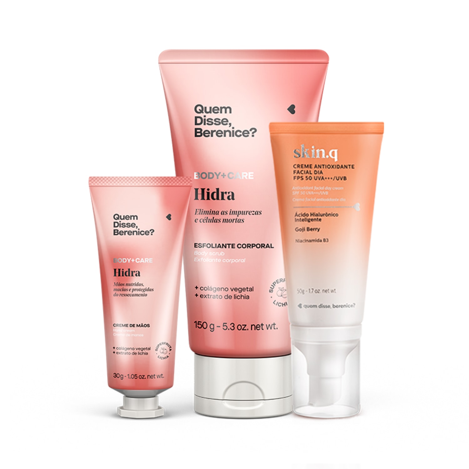 Kit Cuidado dos Pés à Cabeça