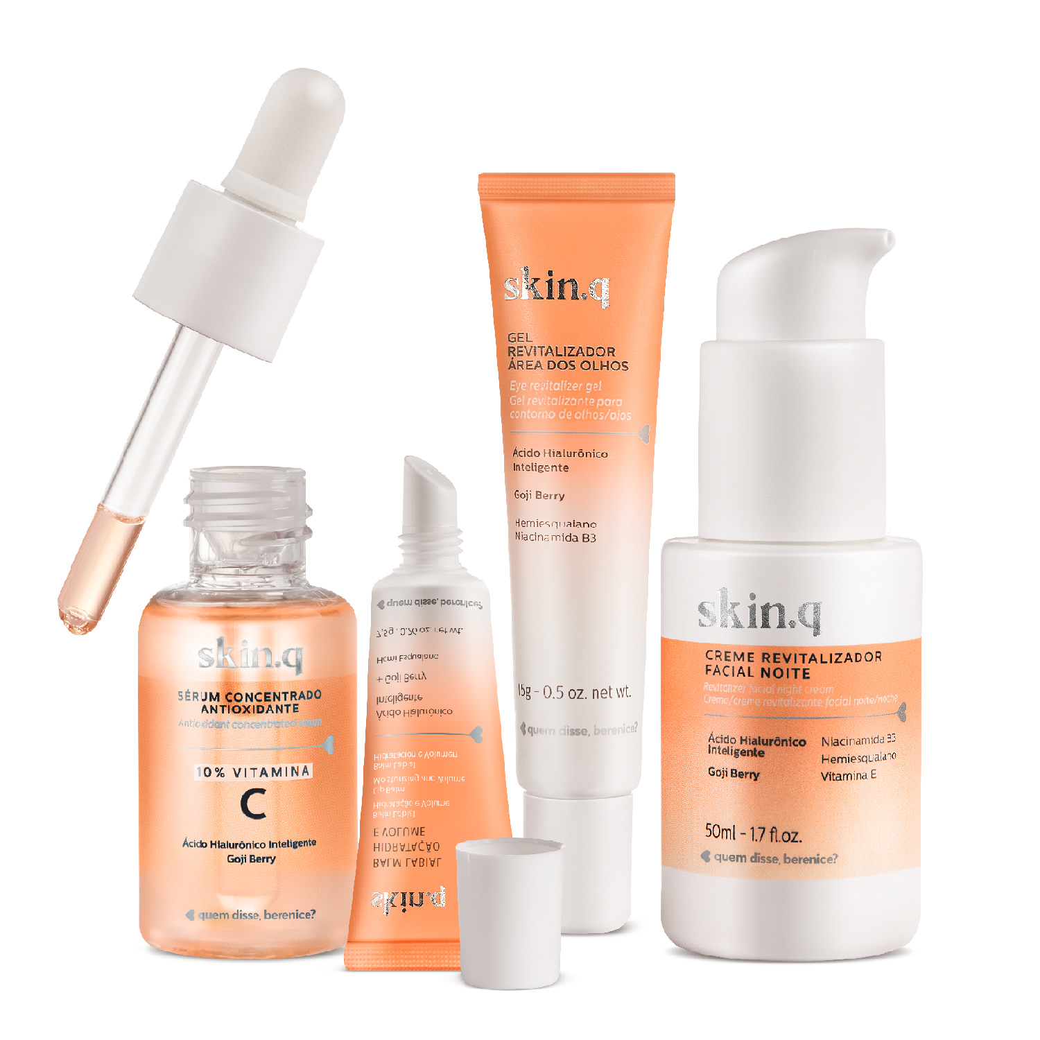 Combo Pele Cheia de Vida Skin. q (4 itens)