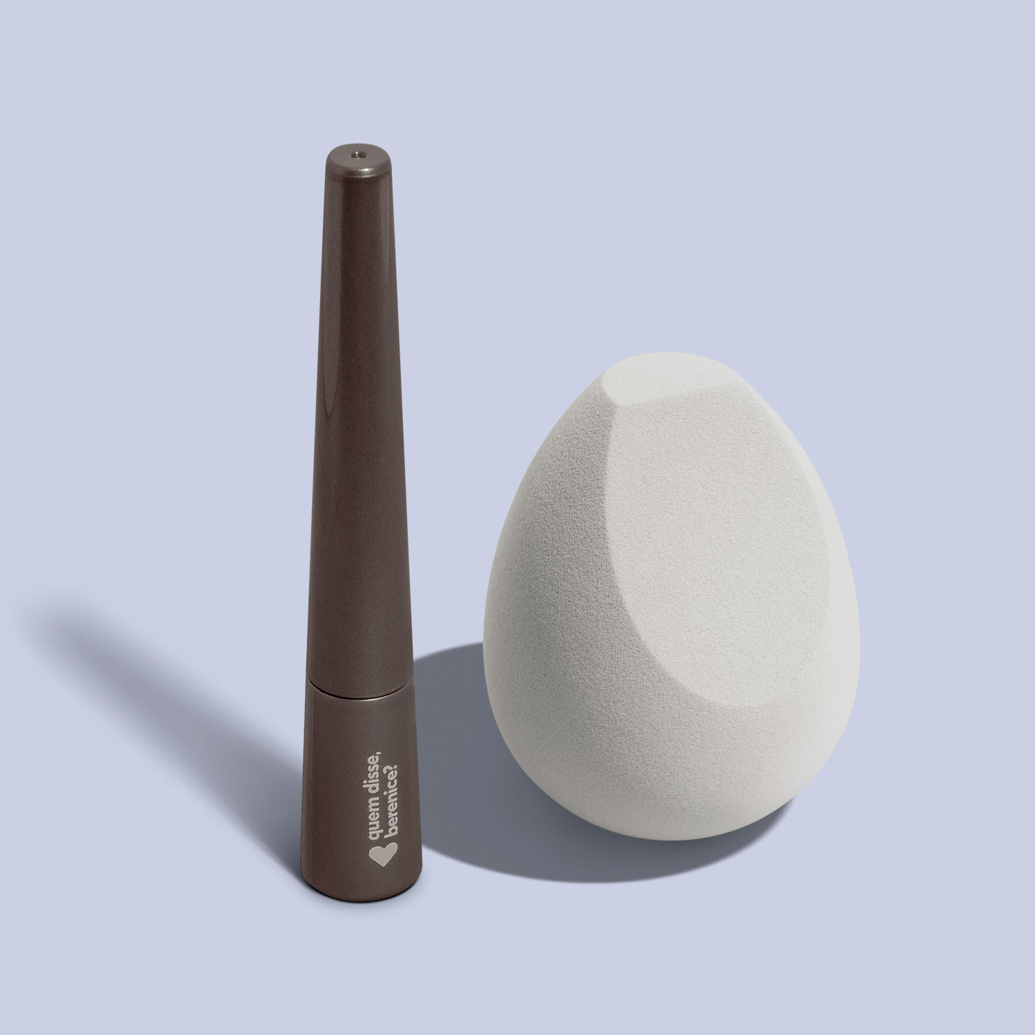 Combo Delineador Líquido Pretolino 2,5ml + Esponja para Maquiagem