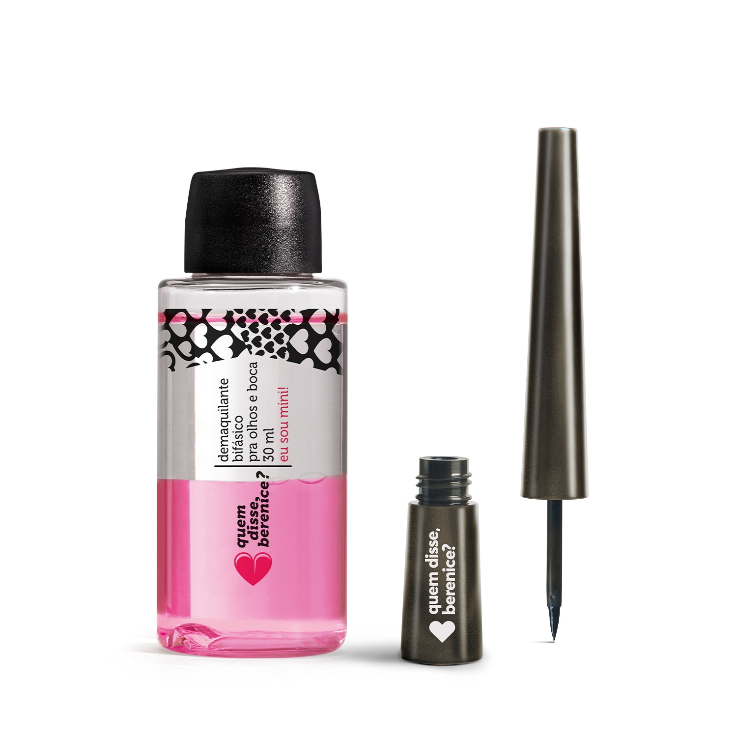 Combo Mini Demaquilante 30ml + Delineador Pretolino 2,5ml