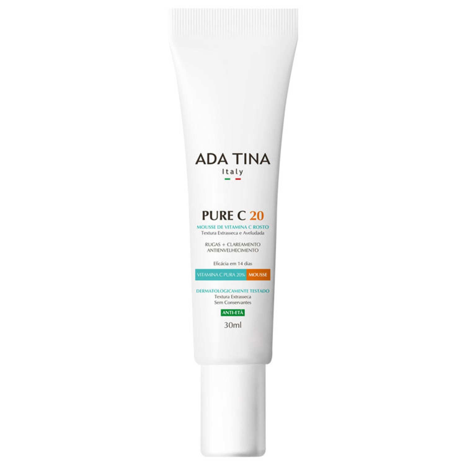 Ada Tina Pure C 20 - Mousse Anti-Idade 30ml