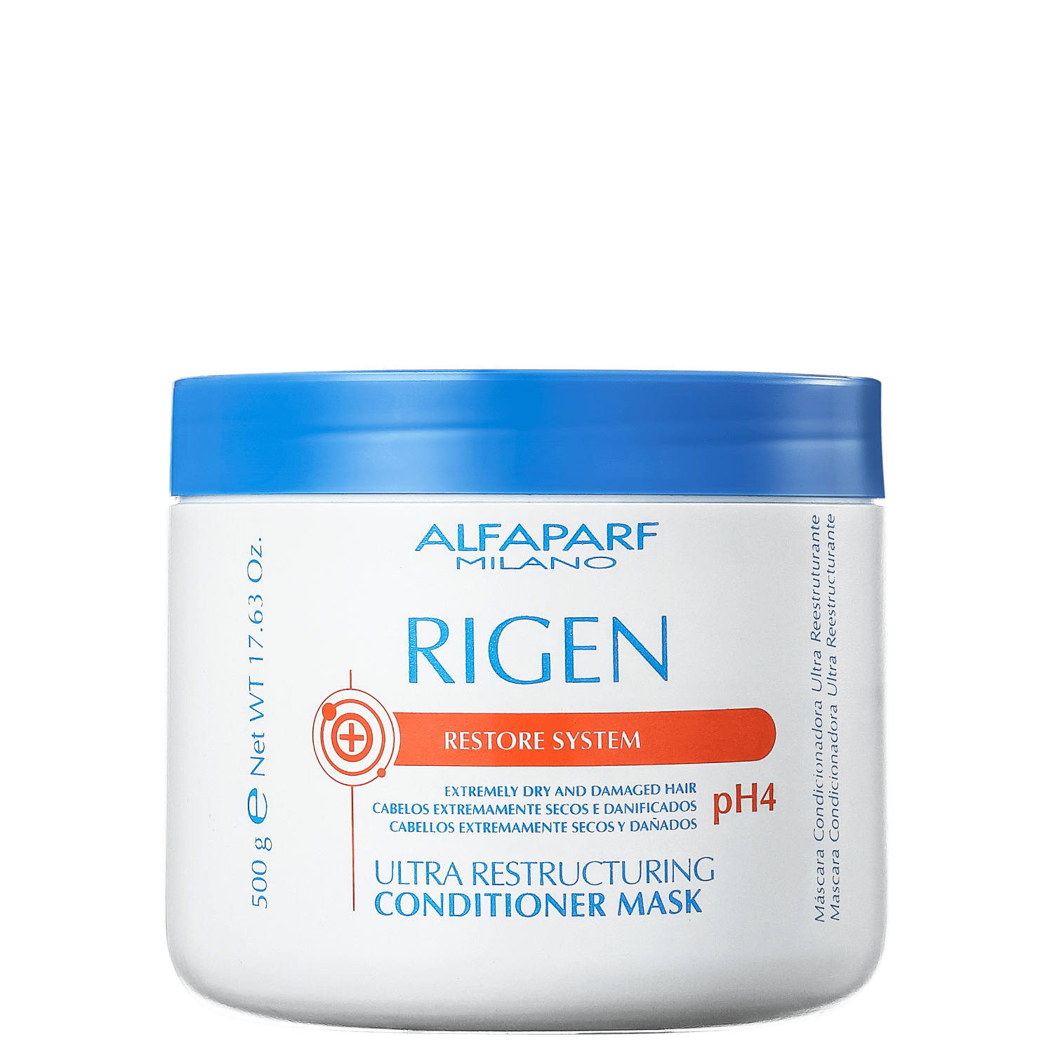 Alfaparf Rigen Restore System - Máscara de Reconstrução 500g