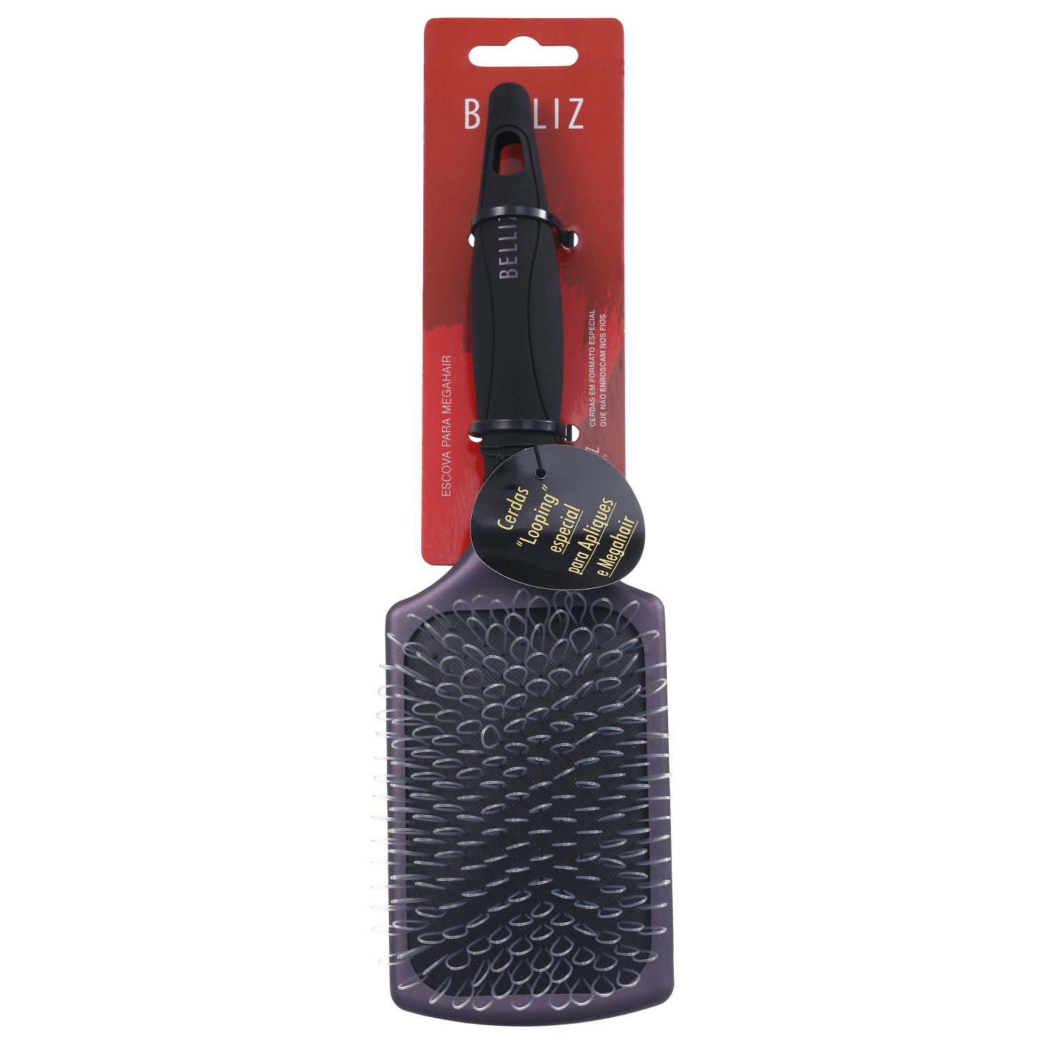 Belliz Mega Hair - Escova Raquete