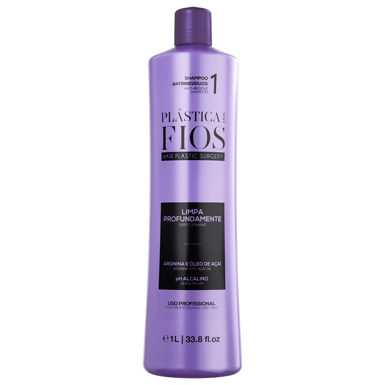 Cadiveu Professional Plástica dos Fios - Shampoo Antirresíduo 1000ml