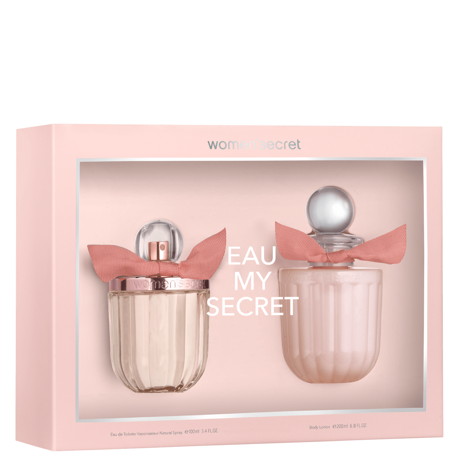 Conjunto Eau My Secret Women'Secret Feminino - Eau de Toilette 100ml + Loção Corporal 200ml