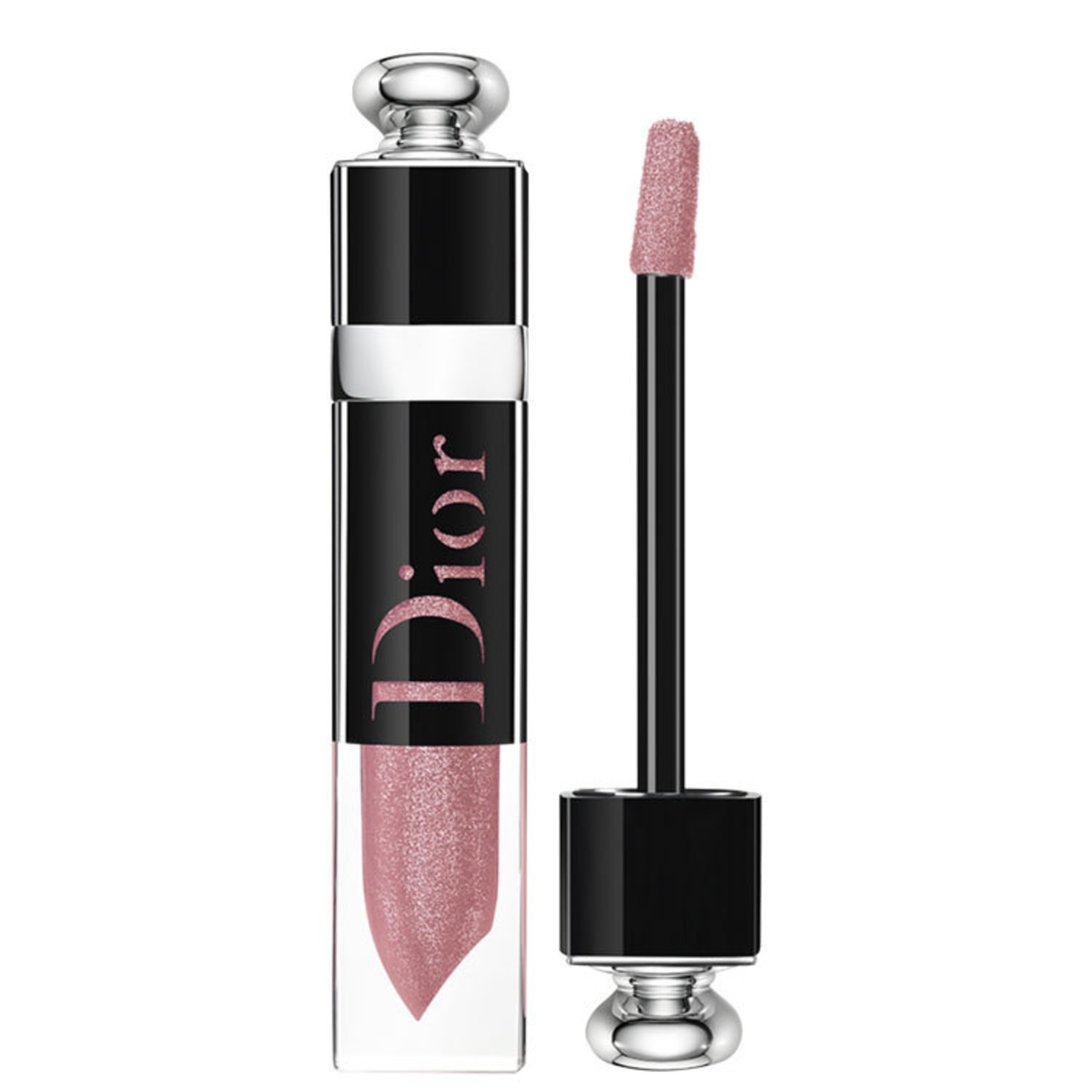 Dior Addict Lacquer Plump 107 Dior Platinum - Batom Líquido Cintilante 5,5 ml