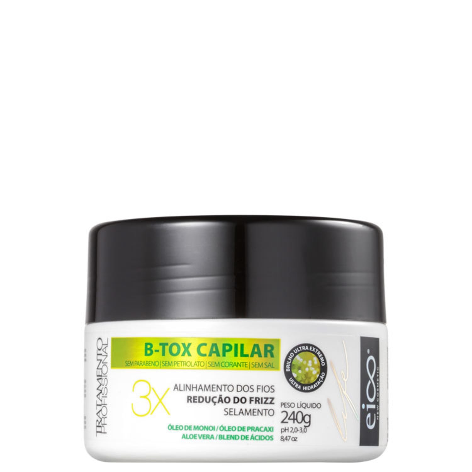 Eico Life B-Tox Capilar - Creme Defrizante 240g