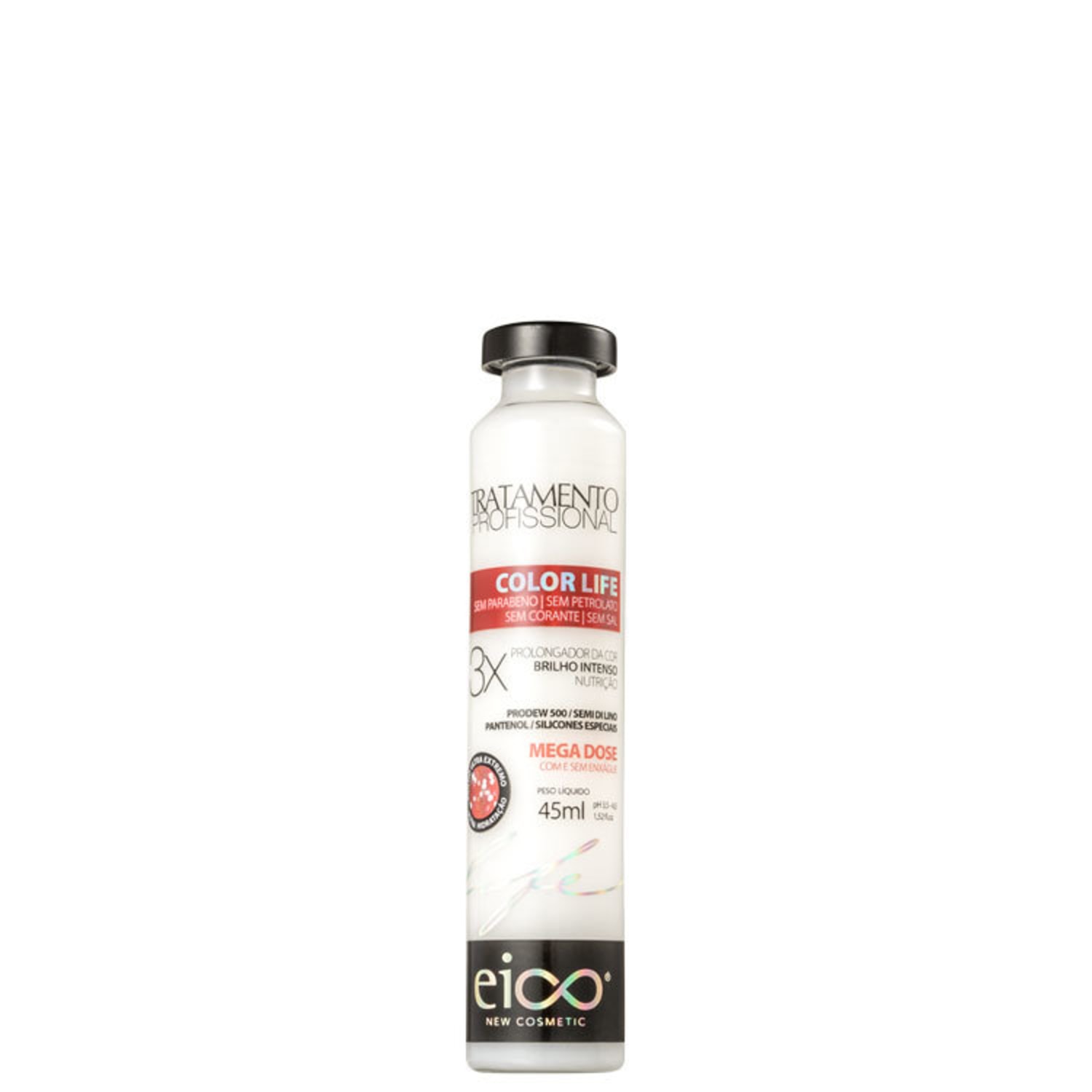 Eico Life Color Life Mega Dose Tratamento - Ampola 45ml
