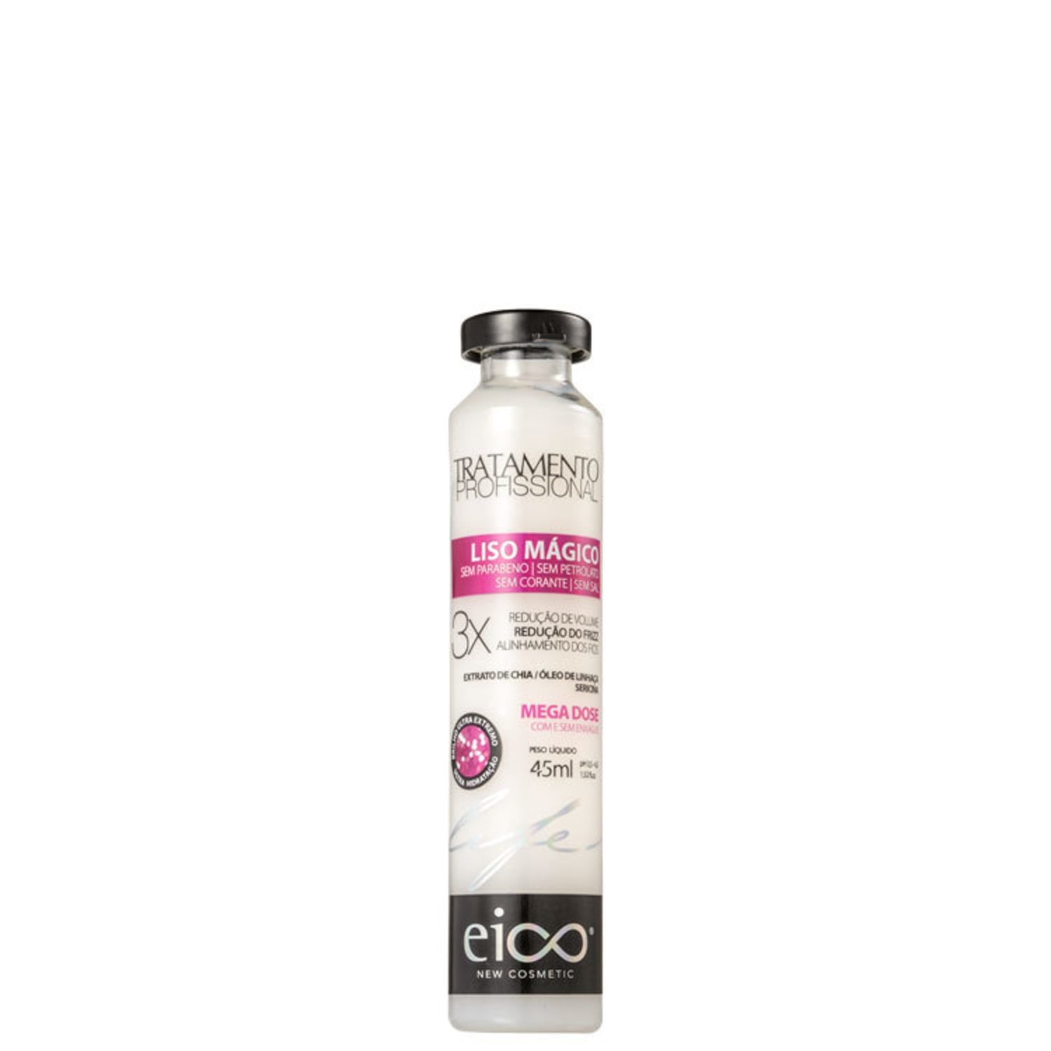 Eico Life Liso Mágico Mega Dose Tratamento - Ampola 45ml