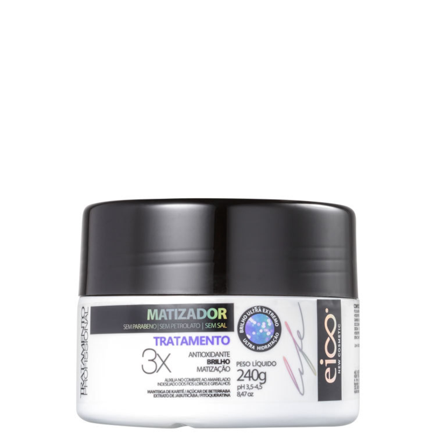 Eico Life Matizador Tratamento - Máscara Capilar 240g